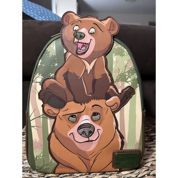 Loungefly Disney Brother Bear Koda & Kenai Mini Backpack - Picture 1 of 7